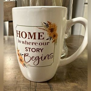NWT Home is where our Story Begins  Coffee Mug